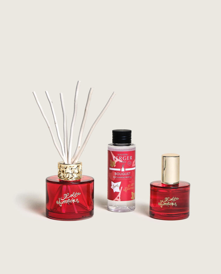 Lolita Lempicka Sweet Raumduft Set Diffuser + Raumspray - Rot