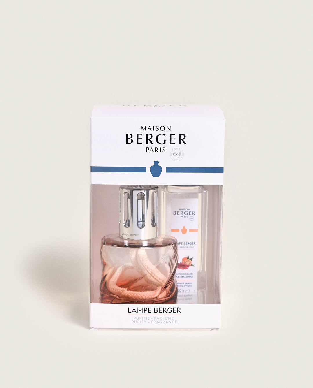 Lampe Berger Spirale Bernstein - Knackiger Rhabarber Lampe Berger - Maison Berger offizieller Onlineshop DE - AT