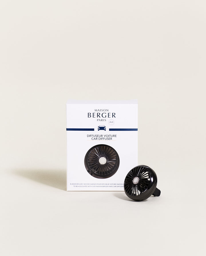 Autoduft Diffuser Car Wheel black ohne Duftkeramik