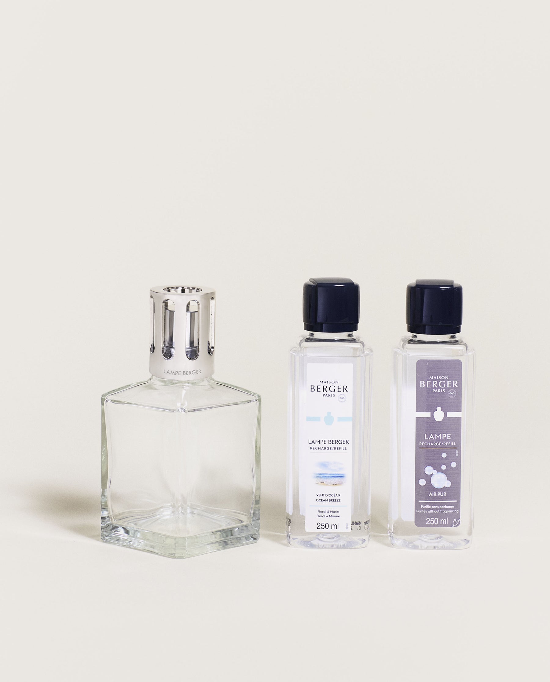 Lampe Berger Essentielle Cube Frische Ozeanbrise & AIR PUR Neutral