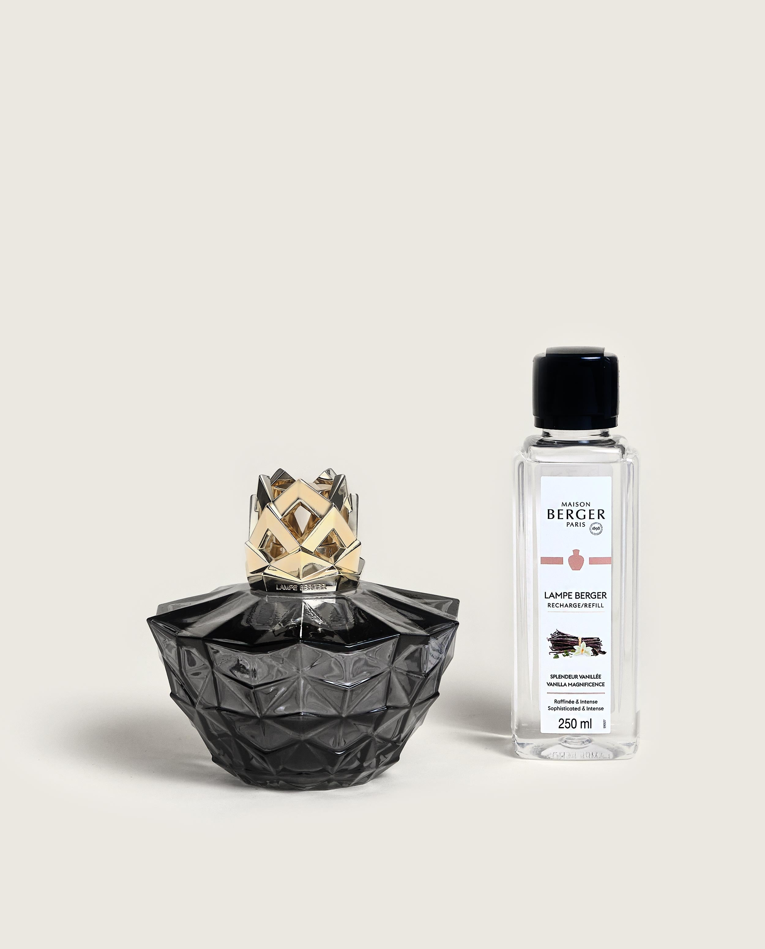 Lampe Berger Kali Schwarz - Zauber der Vanille – Lampe Berger