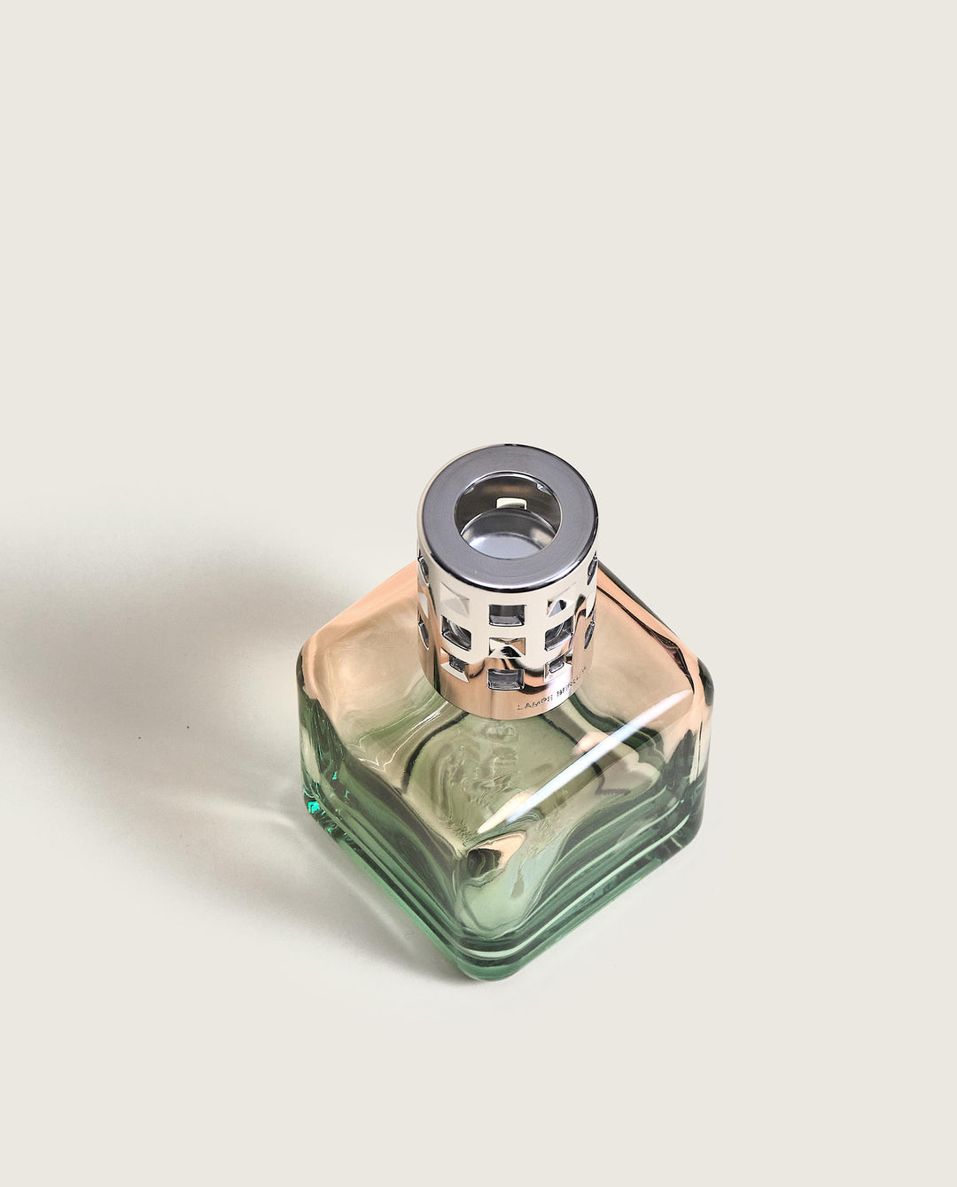 Lampe Berger ICE CUBE Pfirsich/Grün - Zitronen-Verbene