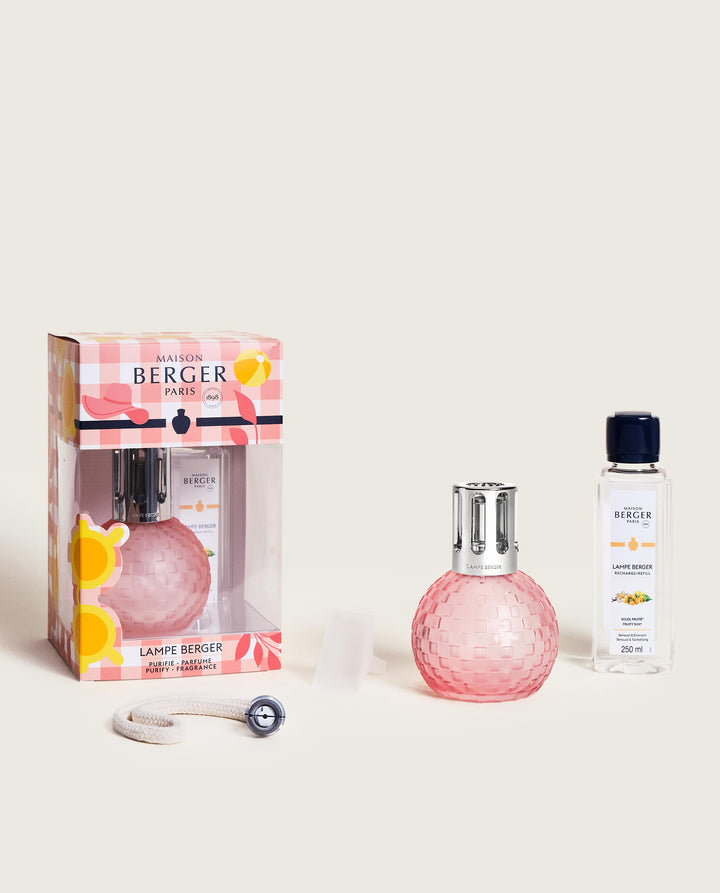 Lampe Berger Disco Rosa Gefrostet - Sonnige Früchte