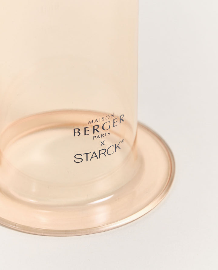 Kerzenhalter + Duftkerze 120 g - Peau de Soie - Maison Berger Paris by Starck