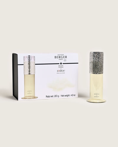 Kerzenhalter + Duftkerze 120 g - Peau d'Ailleurs - Maison Berger Paris by Starck