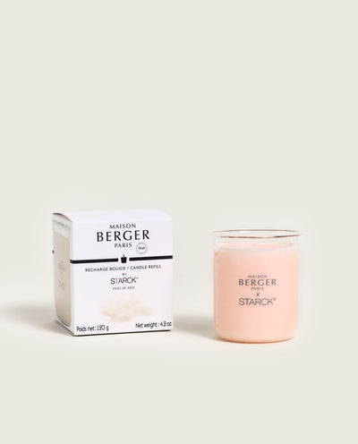 Nachfüllkerze 120 g - Peau de Soie - Maison Berger Paris by Starck