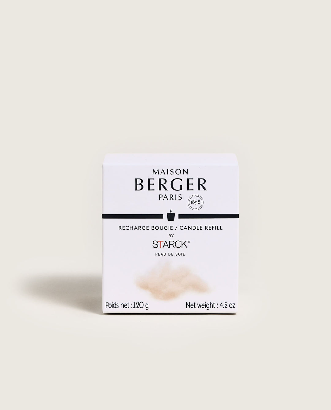 Nachfüllkerze 120 g - Peau de Soie - Maison Berger Paris by Starck Lampe Berger - Maison Berger offizieller Onlineshop DE - AT