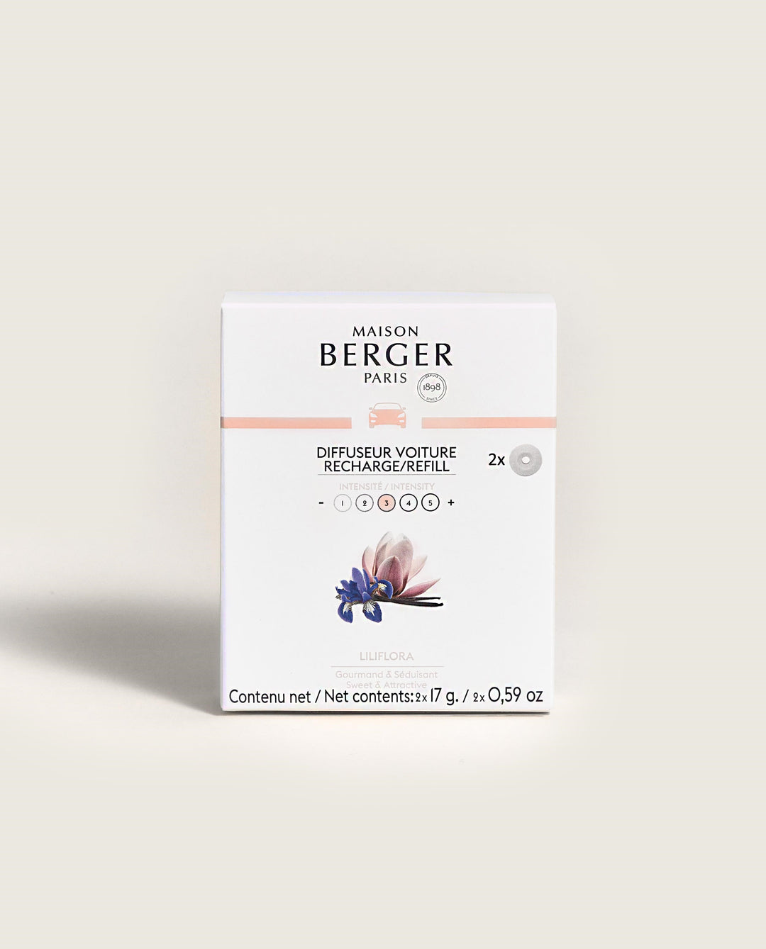 Liliflora Refill Autoduft Set 2 Stck Lampe Berger - Maison Berger offizieller Onlineshop DE - AT