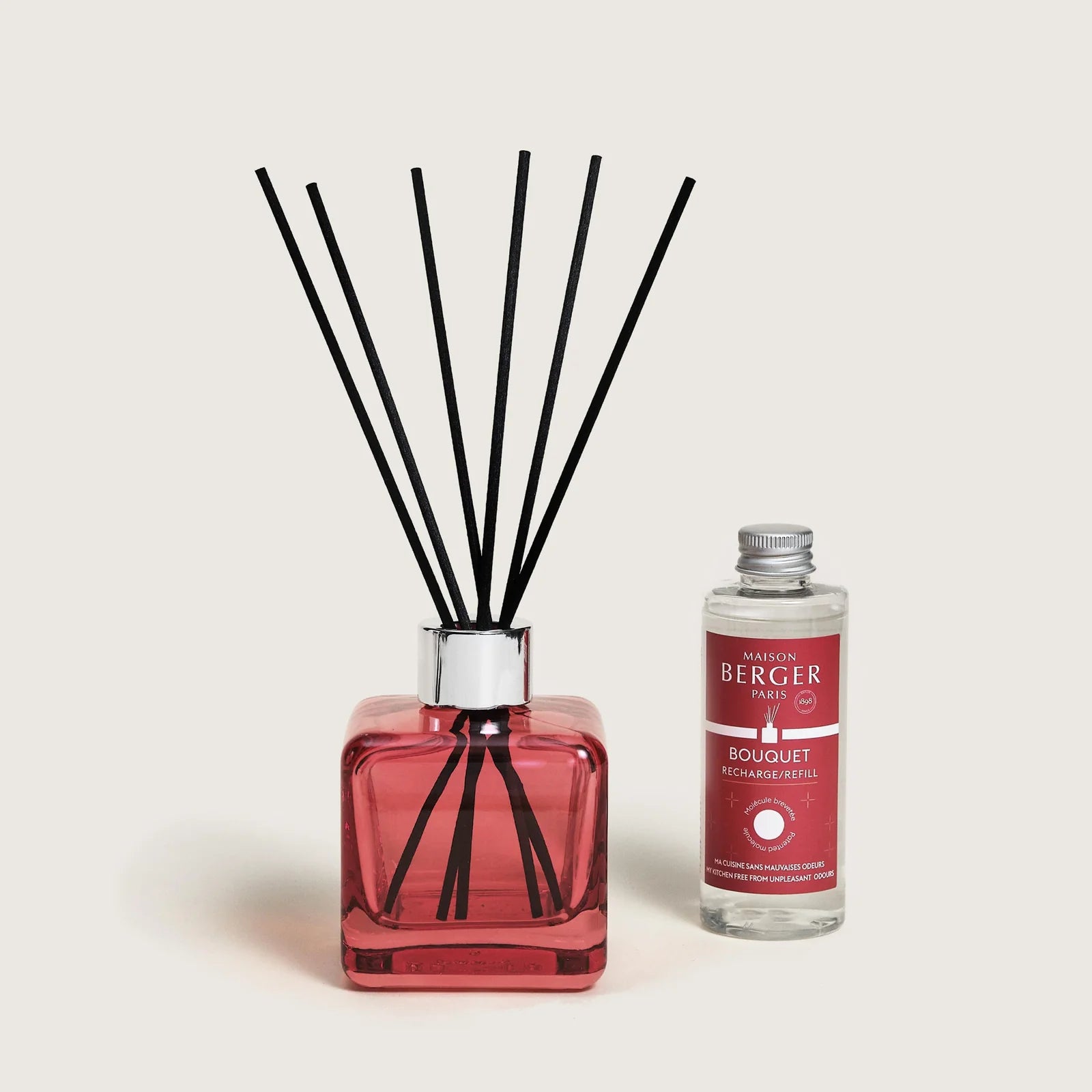 Lampe Berger Raumduft Nachfüllung Santal Envoûtant – 1 Liter, Samtiges Sandelholz