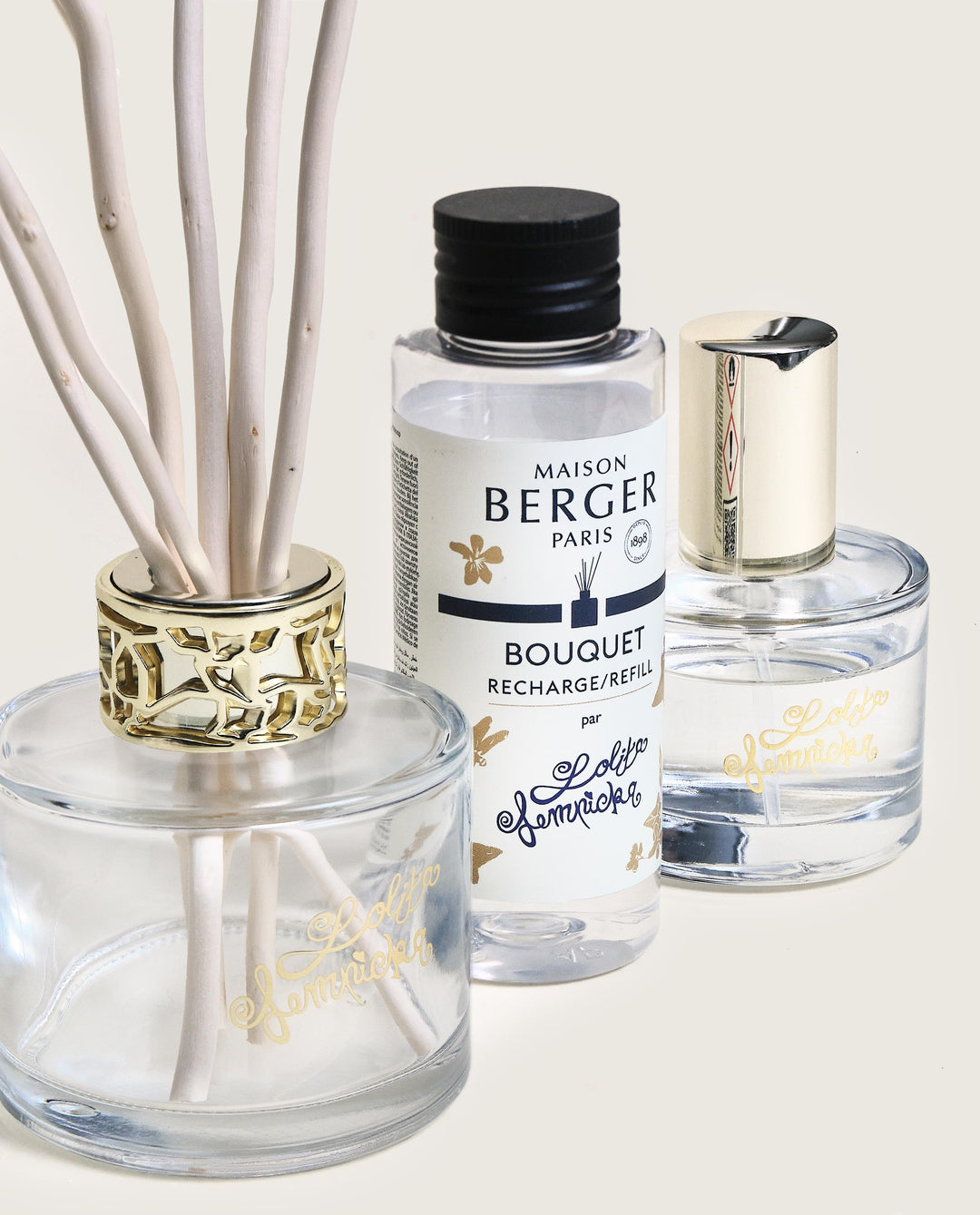 Lolita Lempicka Raumduft Set Diffuser + Raumspray - Klar Lampe Berger - Maison Berger offizieller Onlineshop DE - AT