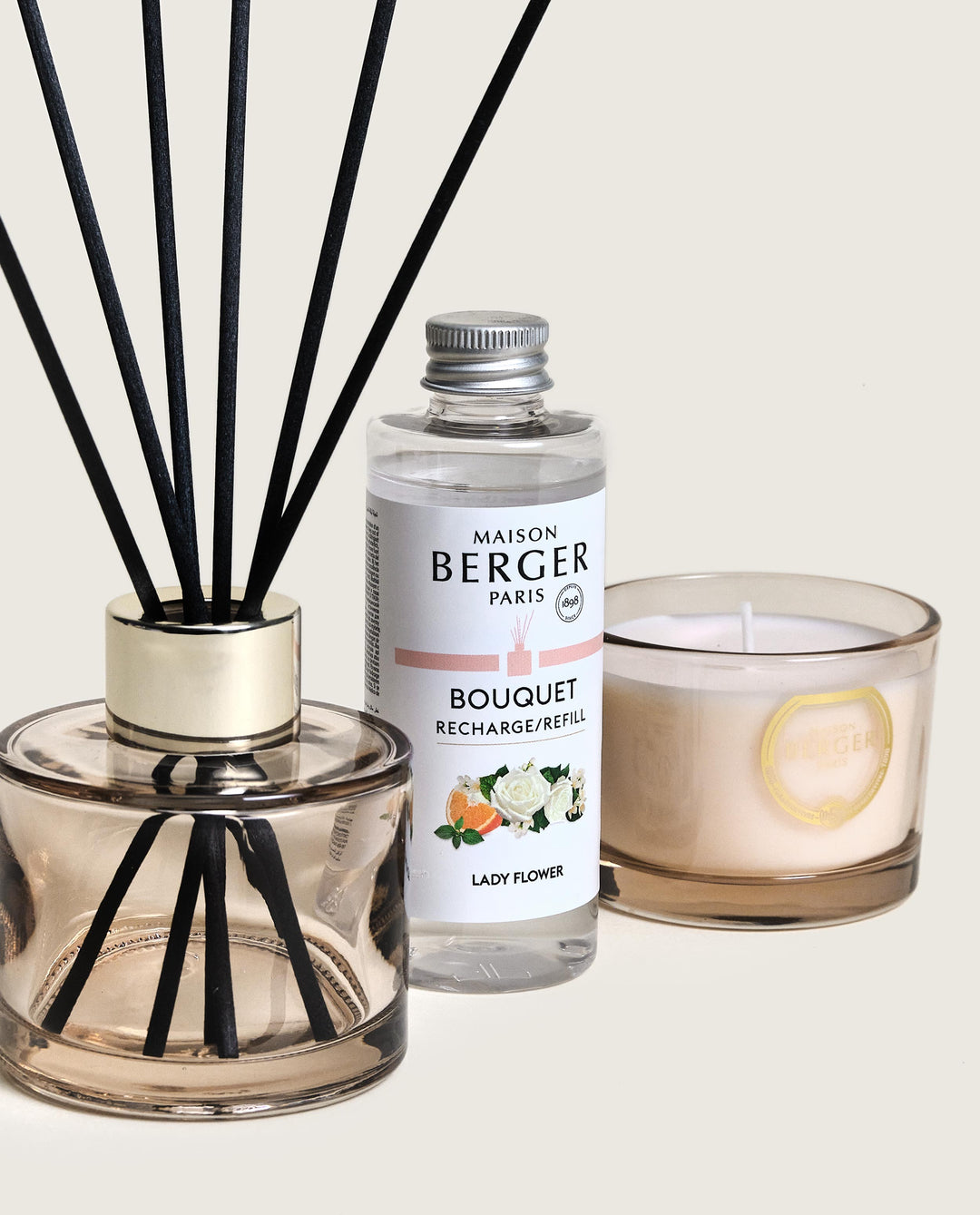 Eternity Raumduft Set Diffuser + Duftkerze - Lady Flower Lampe Berger - Maison Berger offizieller Onlineshop DE - AT