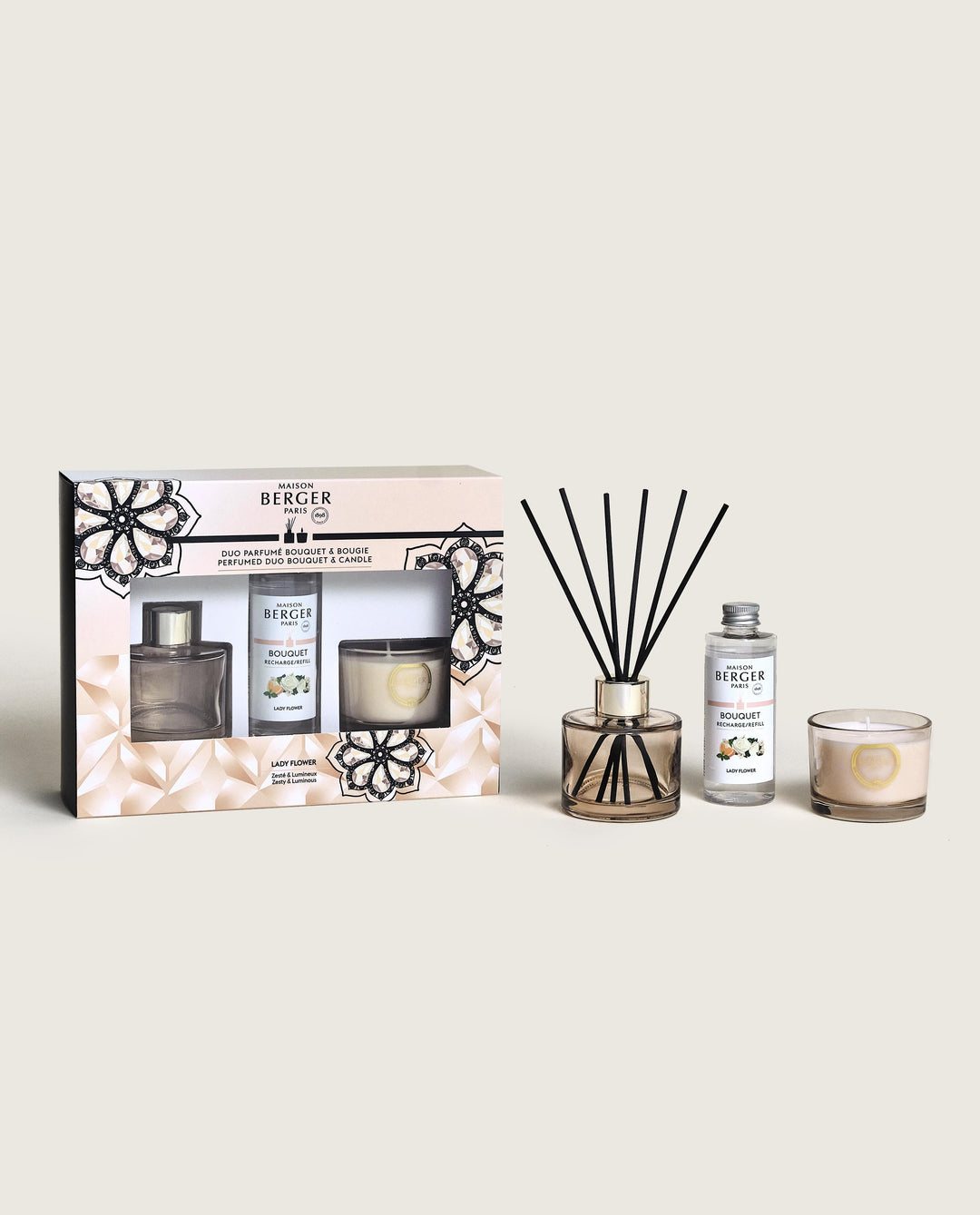 Eternity Raumduft Set Diffuser + Duftkerze - Lady Flower Lampe Berger - Maison Berger offizieller Onlineshop DE - AT