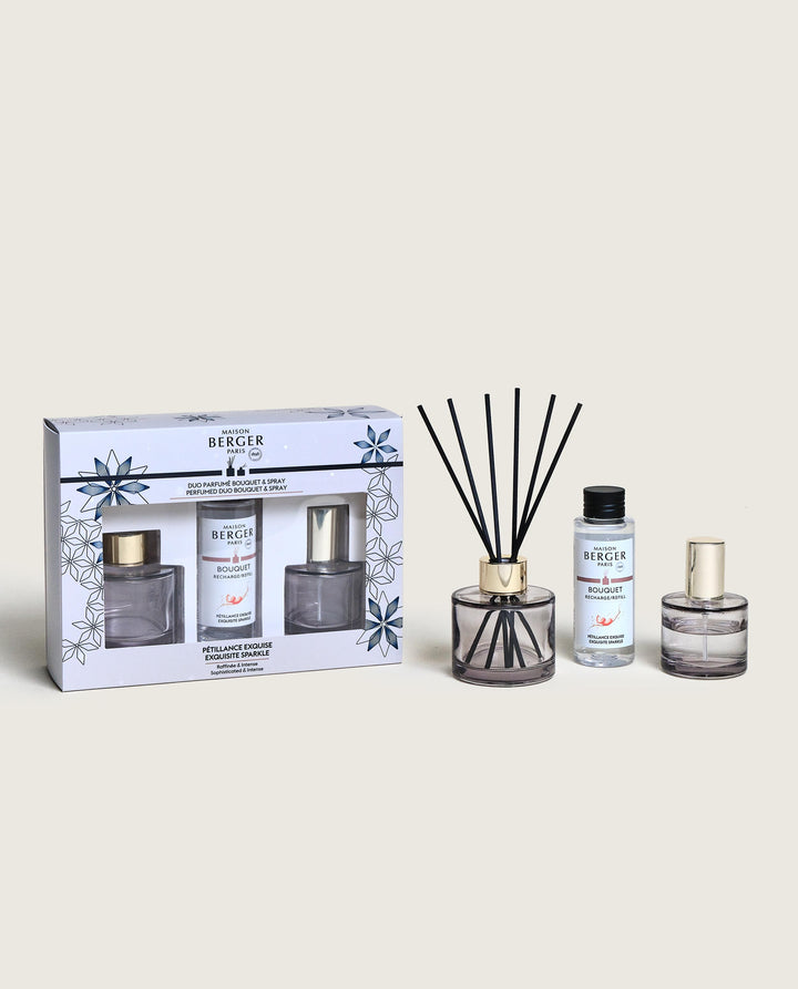 Rosalie Raumduft Set Diffuser + Raumspray - Sprudelnde Lebensfreude