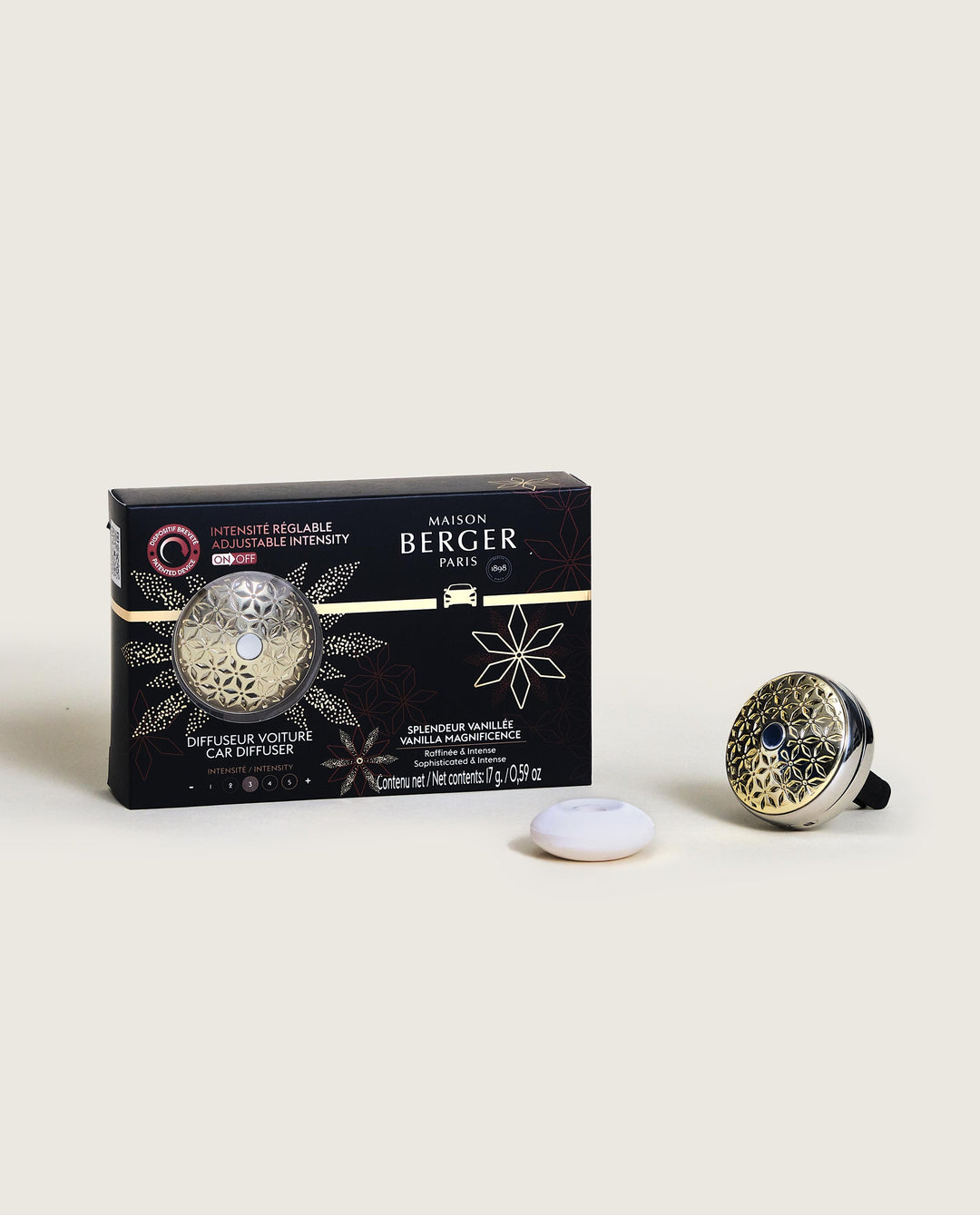 Zauber der Vanille Autoduft Set Pomelis On/Off Lampe Berger - Maison Berger offizieller Onlineshop DE - AT