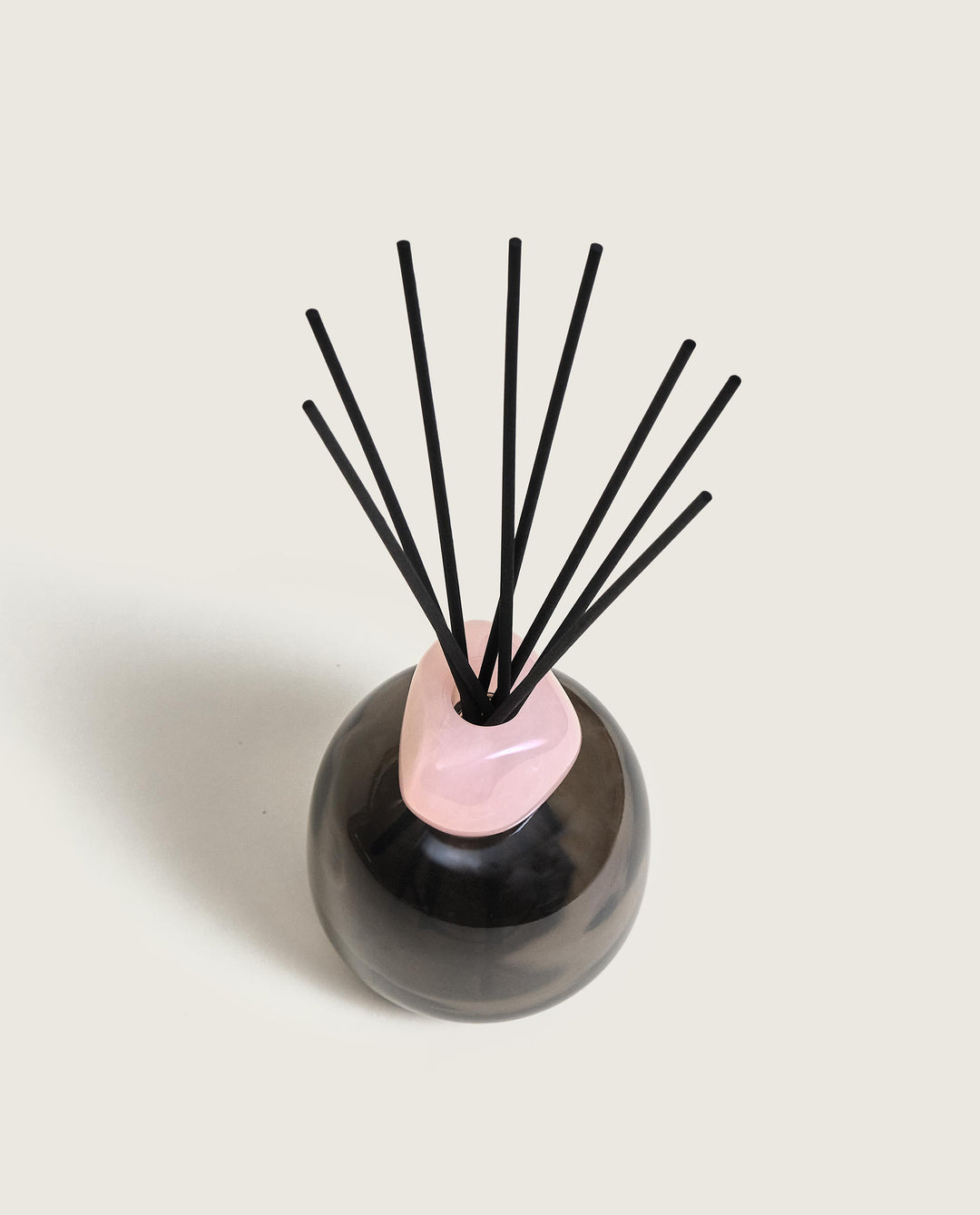 Raumduft Diffuser Mineral Schwarz/Rosa - Florale Harmonie