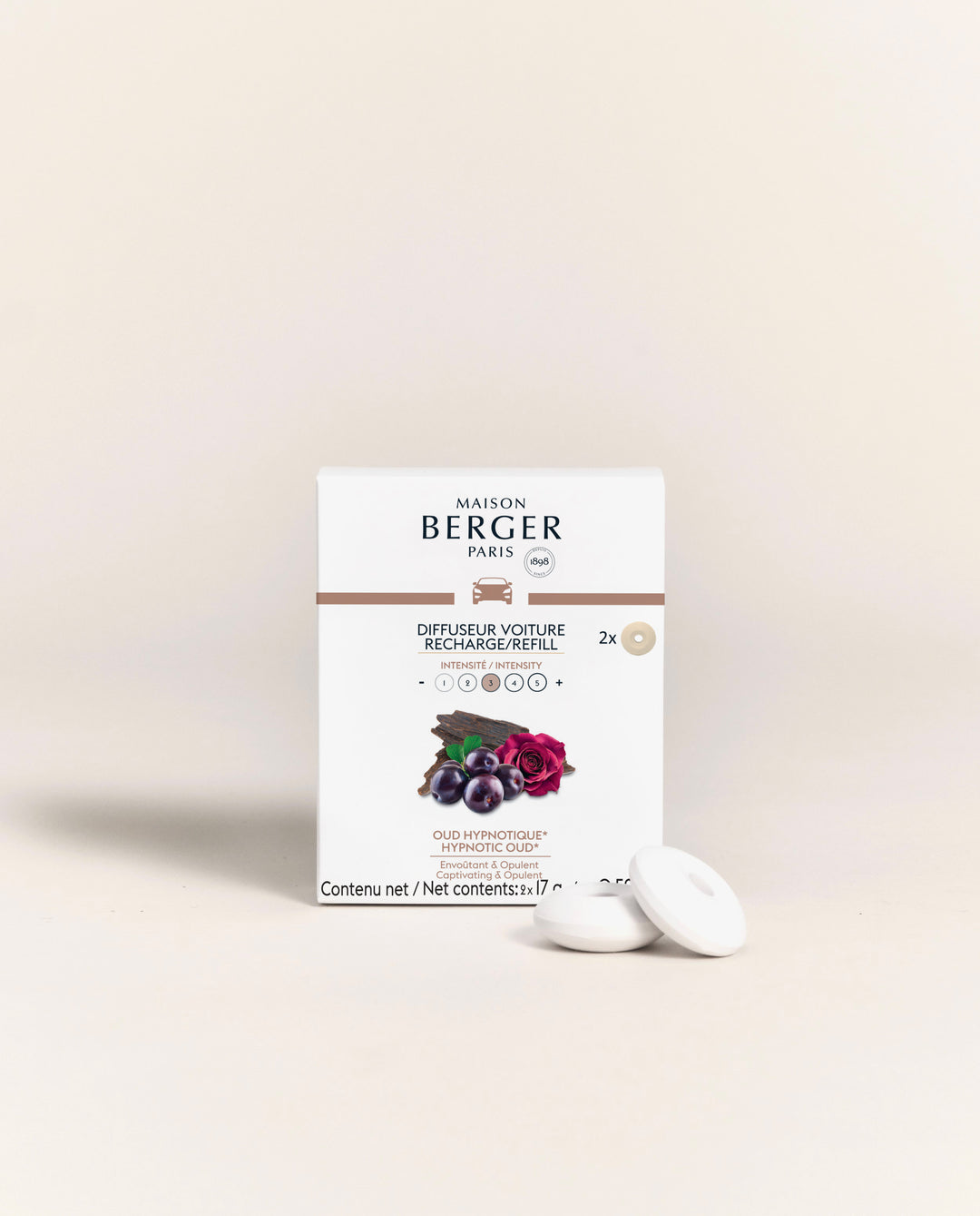 Betörendes Oud Refill Autoduft Set 2 Stck