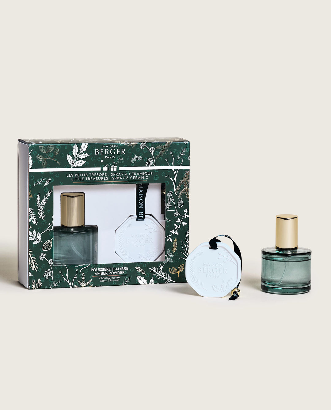 Raumduft Set Magical  -  Pudriger Amber Spray und Keramik