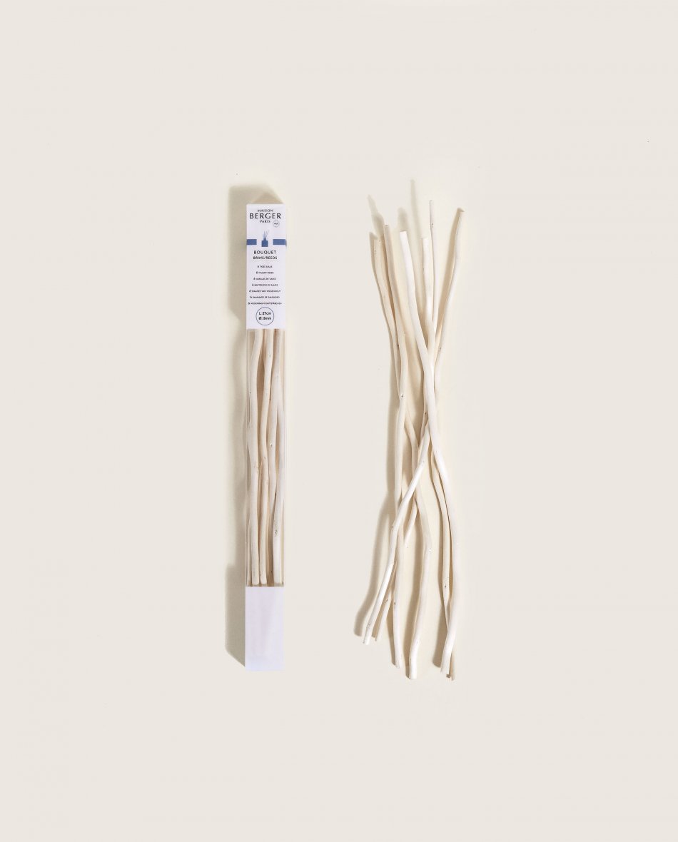 Ersatzstäbchen 27 cm aus Weidenholz für Raumduft Diffuser 6 Stück Lampe Berger - Maison Berger offizieller Onlineshop DE - AT