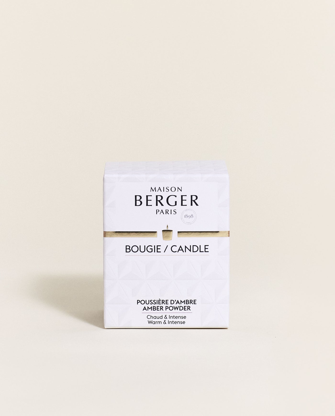 Duftkerze Clarity - Pudriger Amber 180 g Lampe Berger - Maison Berger offizieller Onlineshop DE - AT