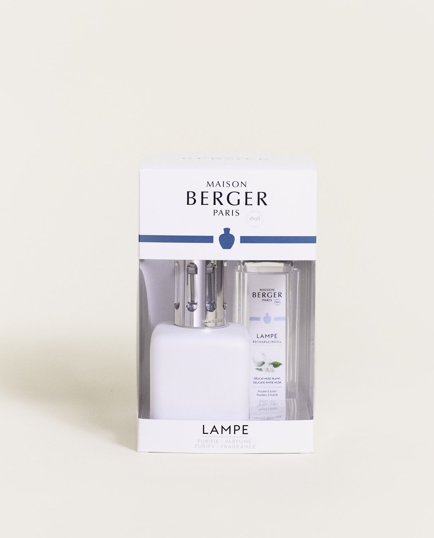 Lampe Berger ICE CUBE Weiß - Delikater Weißer Moschus Lampe Berger - Maison Berger offizieller Onlineshop DE - AT