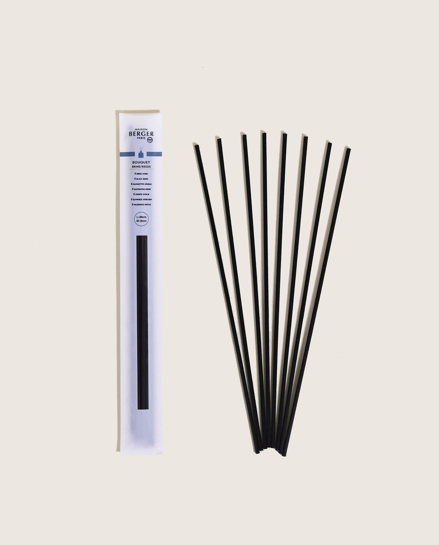 Ersatzstäbchen 24 cm für Raumduft Diffuser 8 Stück Lampe Berger - Maison Berger offizieller Onlineshop DE - AT